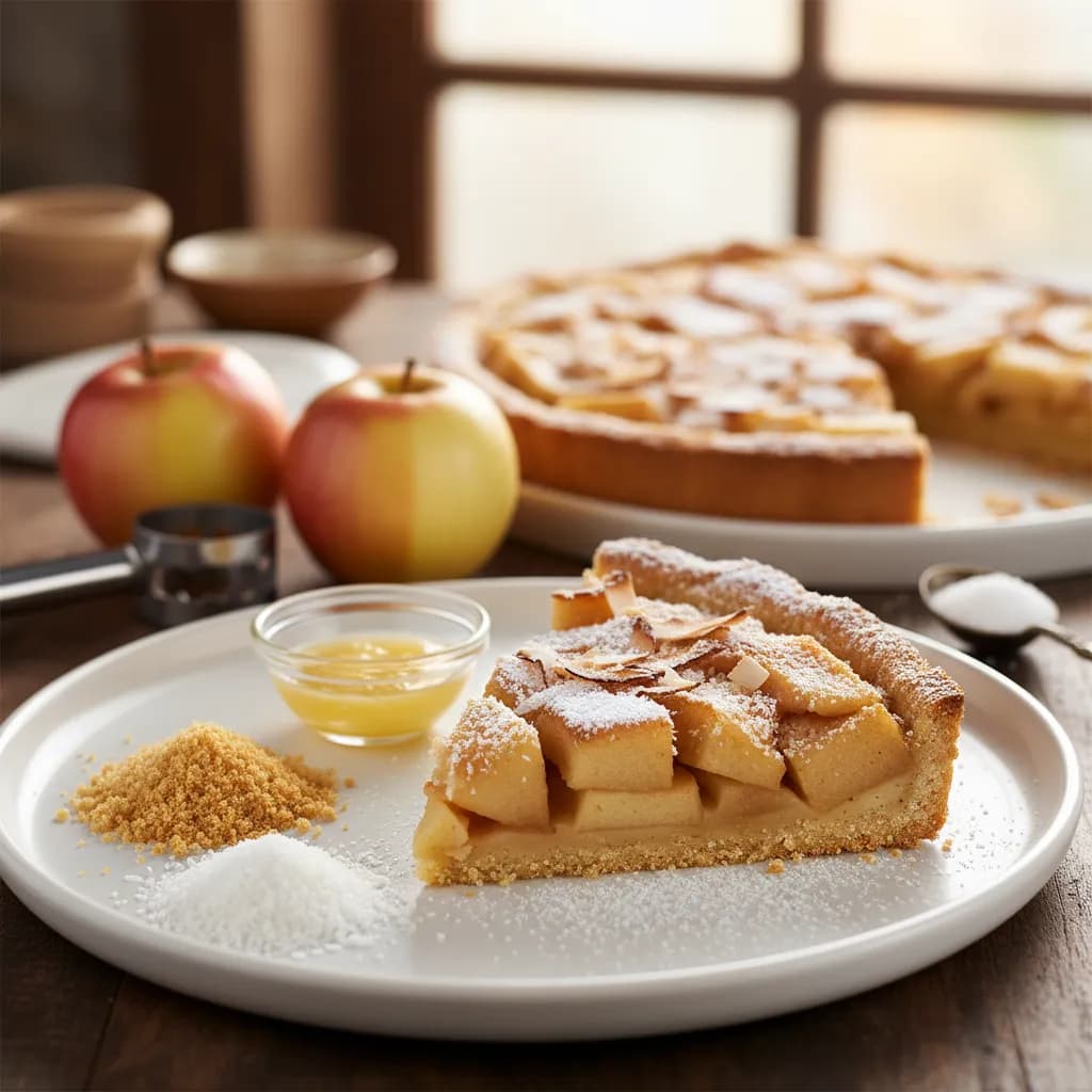 Tarte de Maçã e Coco