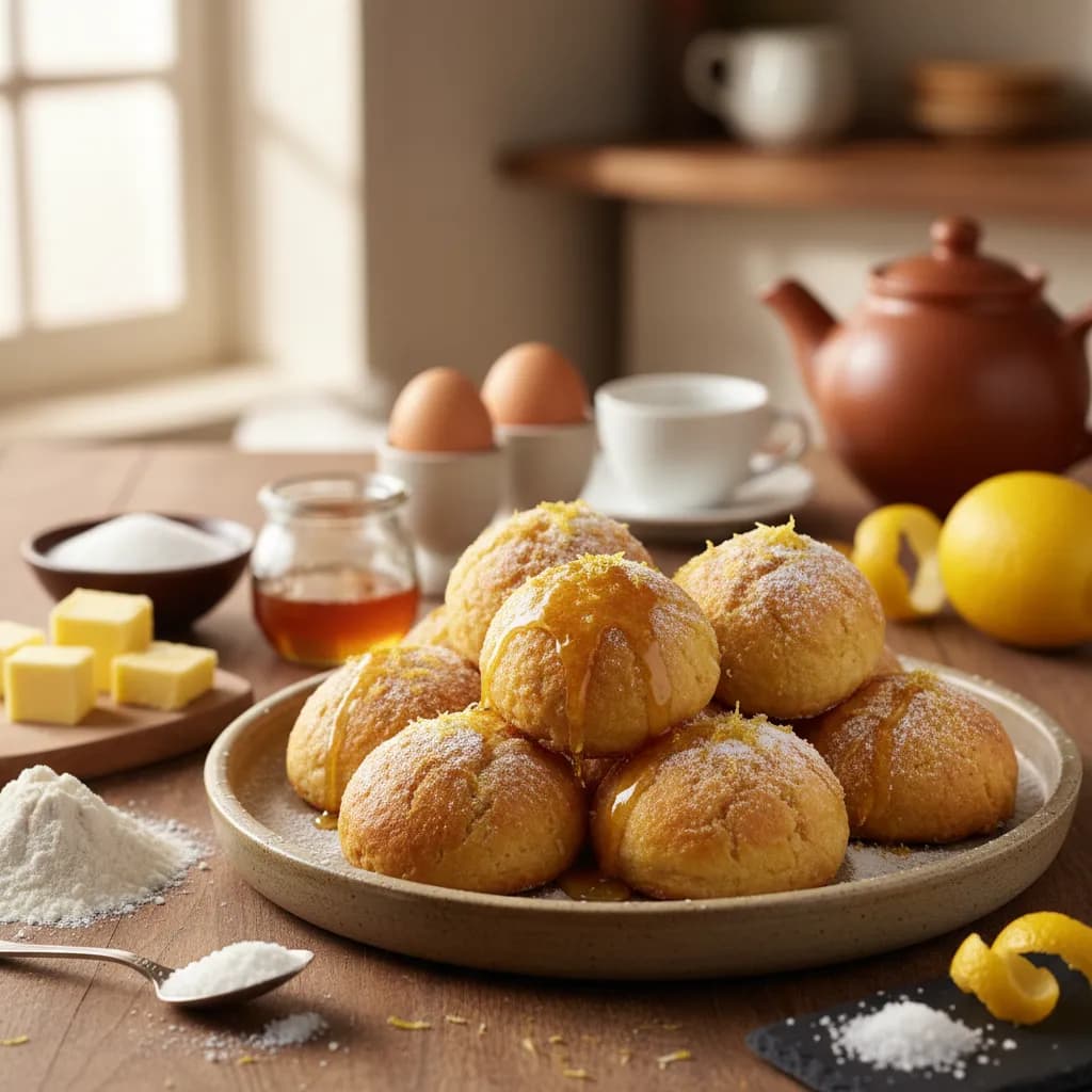 Broinhas de Mel e Limão