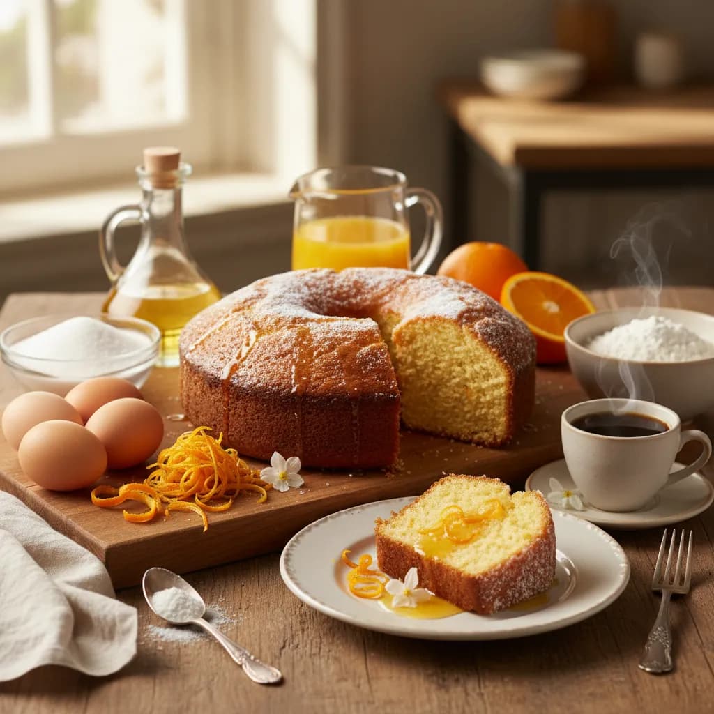 Bolo de Laranja da Sogra