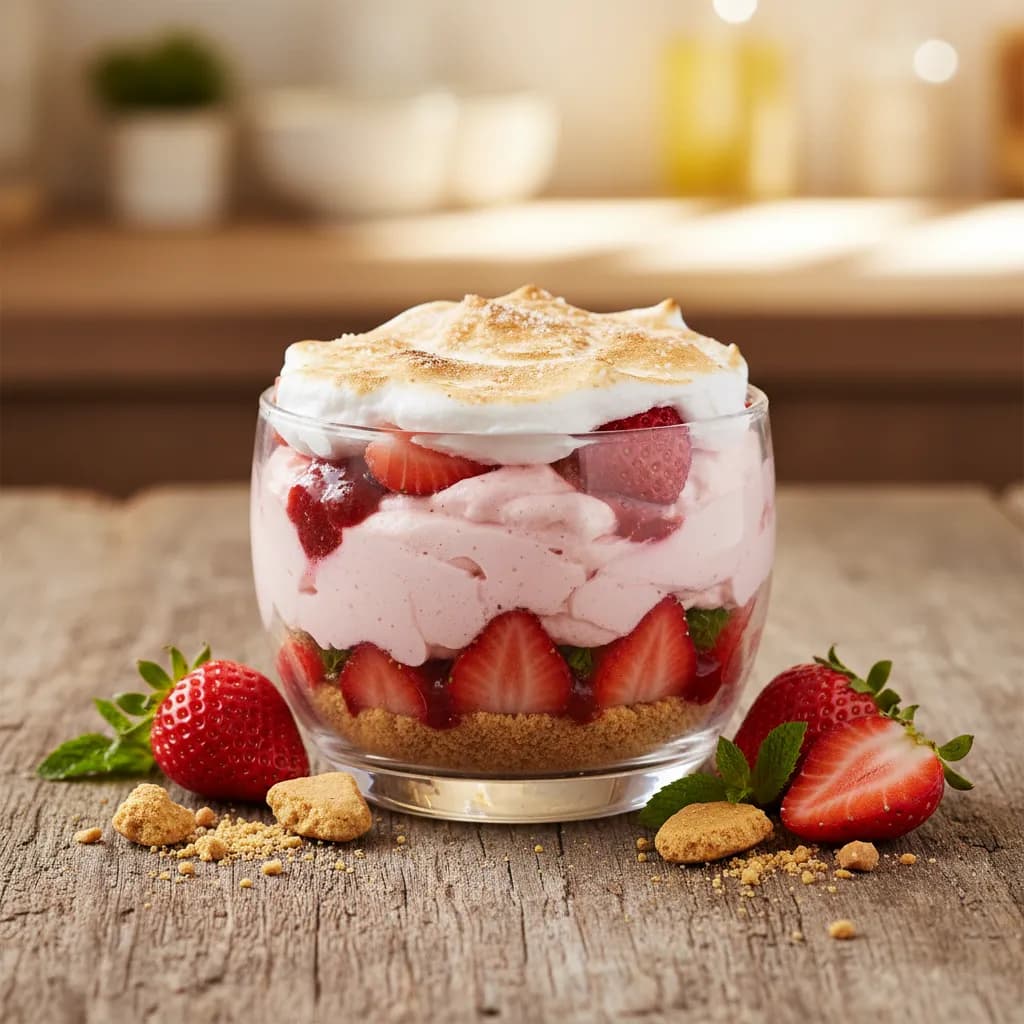 Semifrio de Morango Cremoso