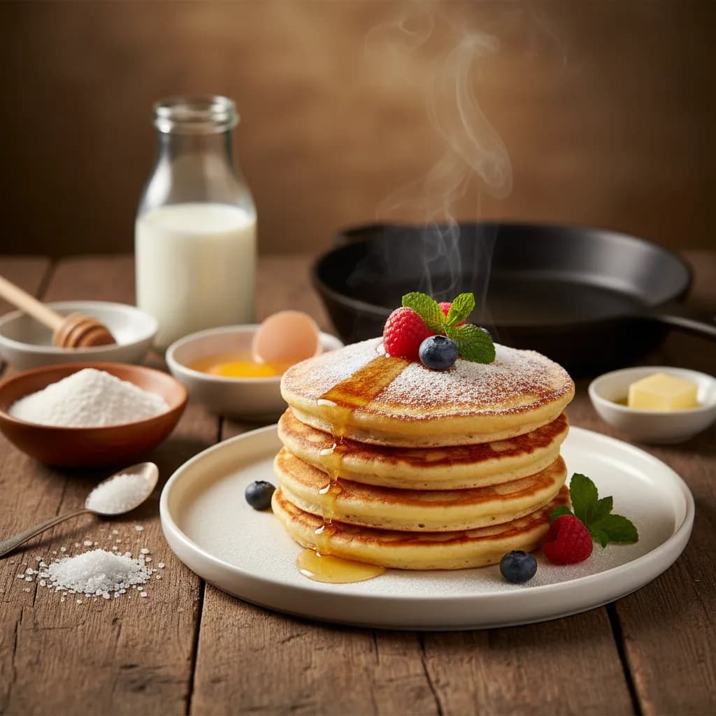 Panquecas Caseiras à Moda Portuguesa