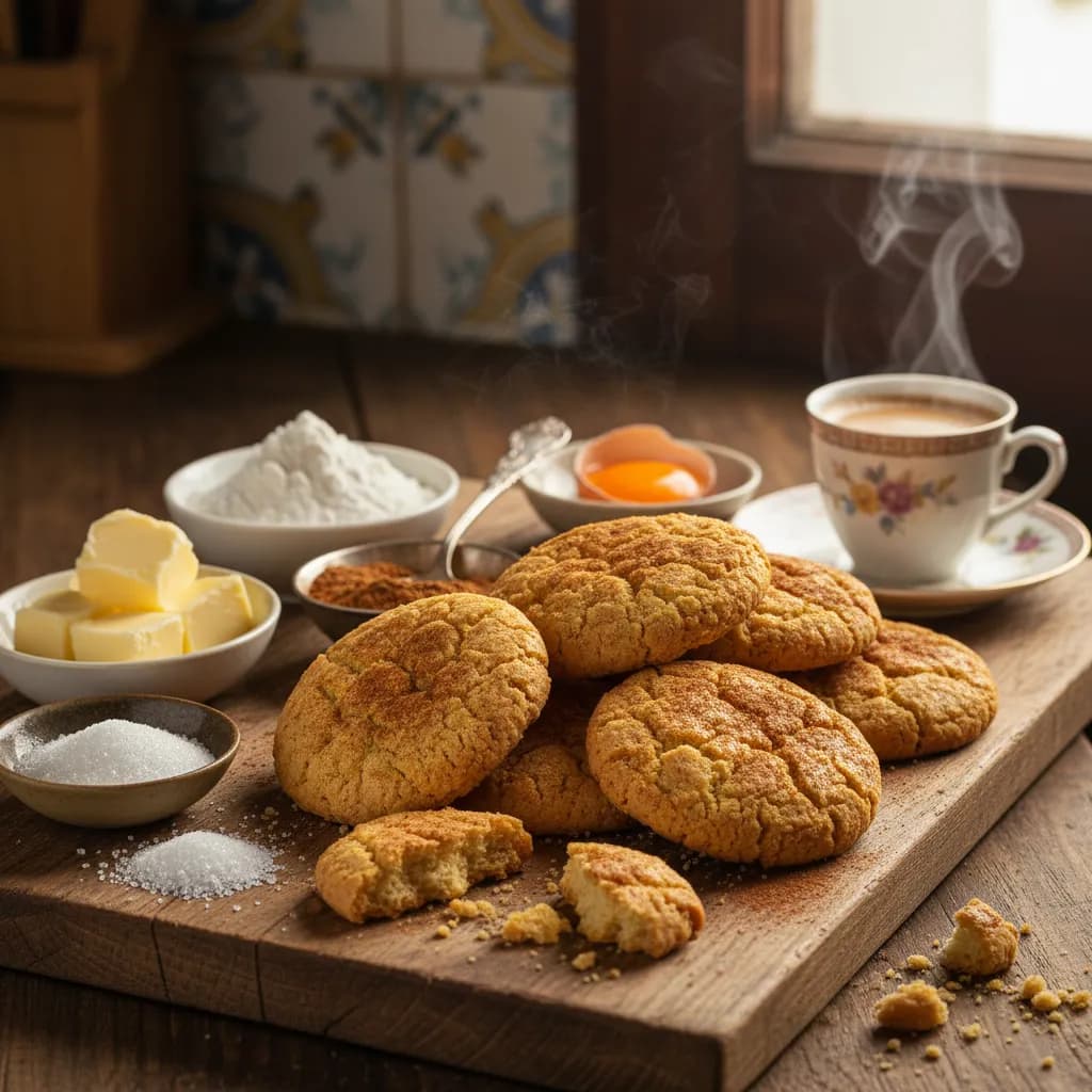 Bolachas de Canela Caseiras