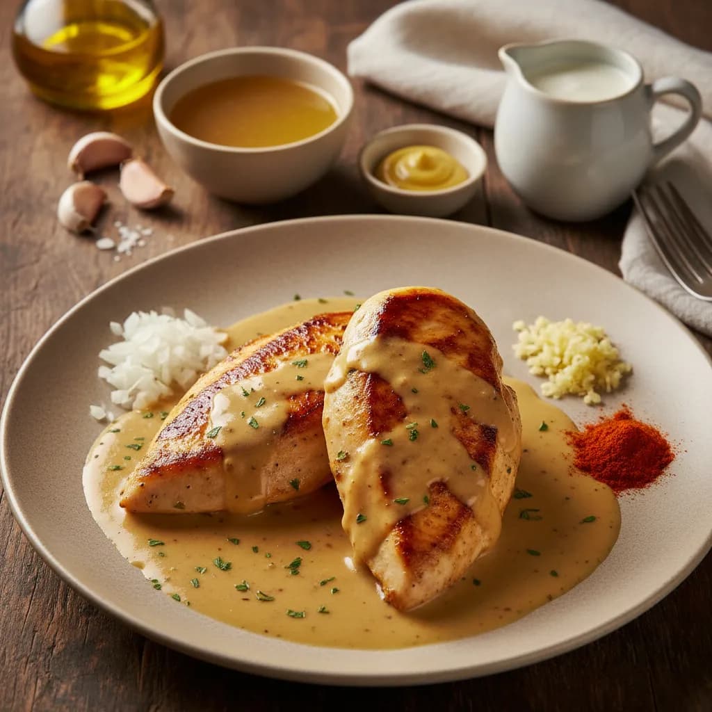 Peito de Frango com Molho Guloso