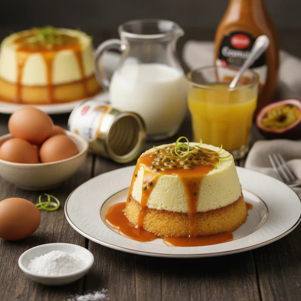 Mousse Pudim de Maracujá