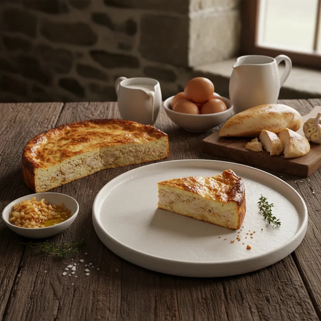 Pudim de Frango Açoriano