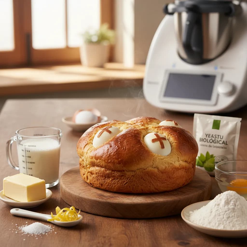 Folar da Páscoa na Bimby