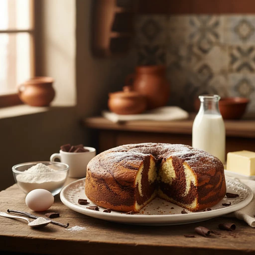 Bolo Mármore da Avó