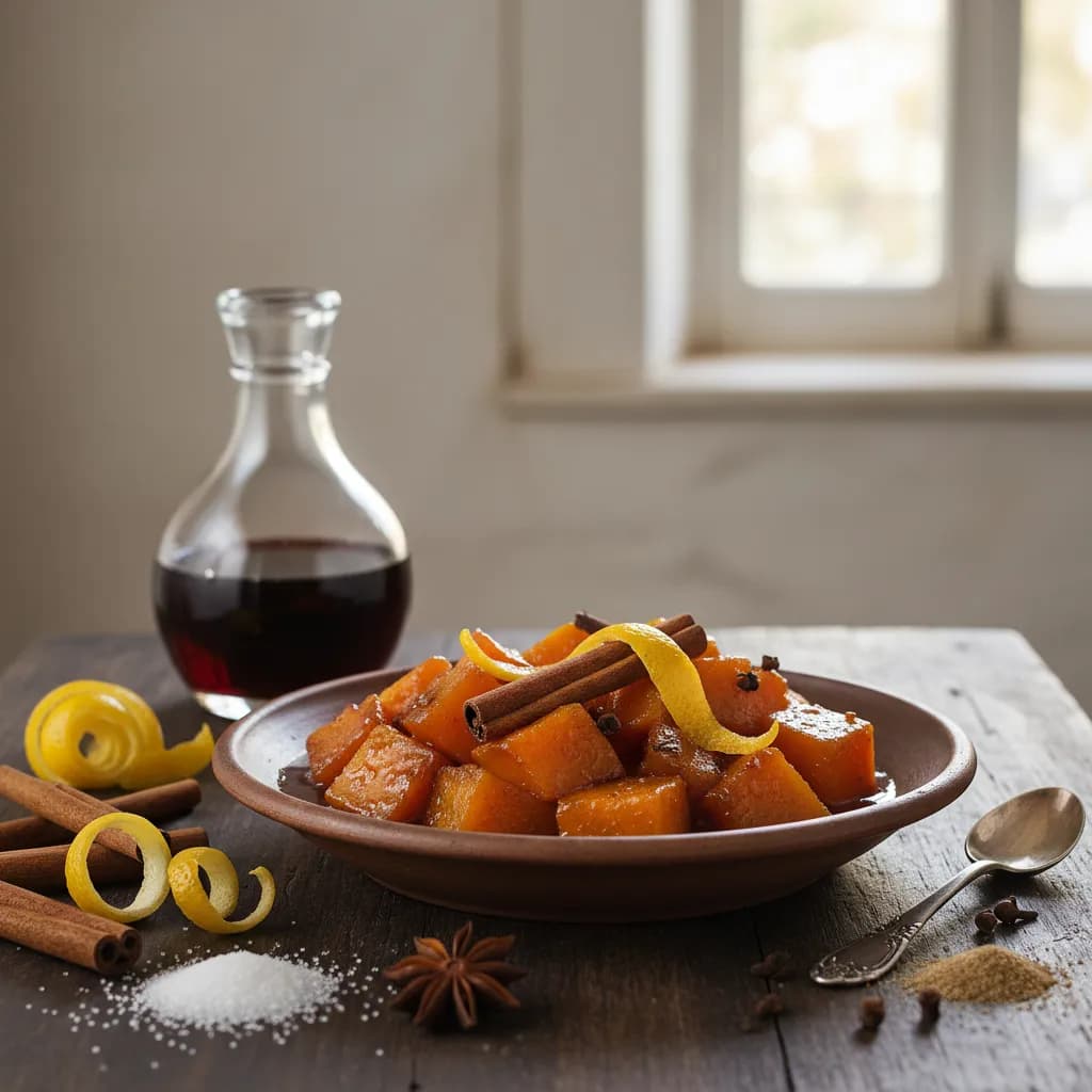 Doce de Abóbora com Vinho do Porto