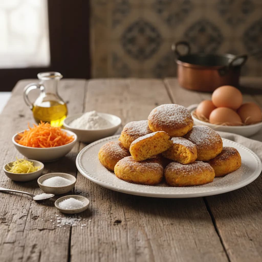 Bolinhos de Cenoura do Tio Zé