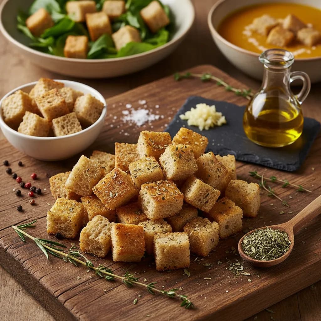 Croutons Caseiros Aromáticos