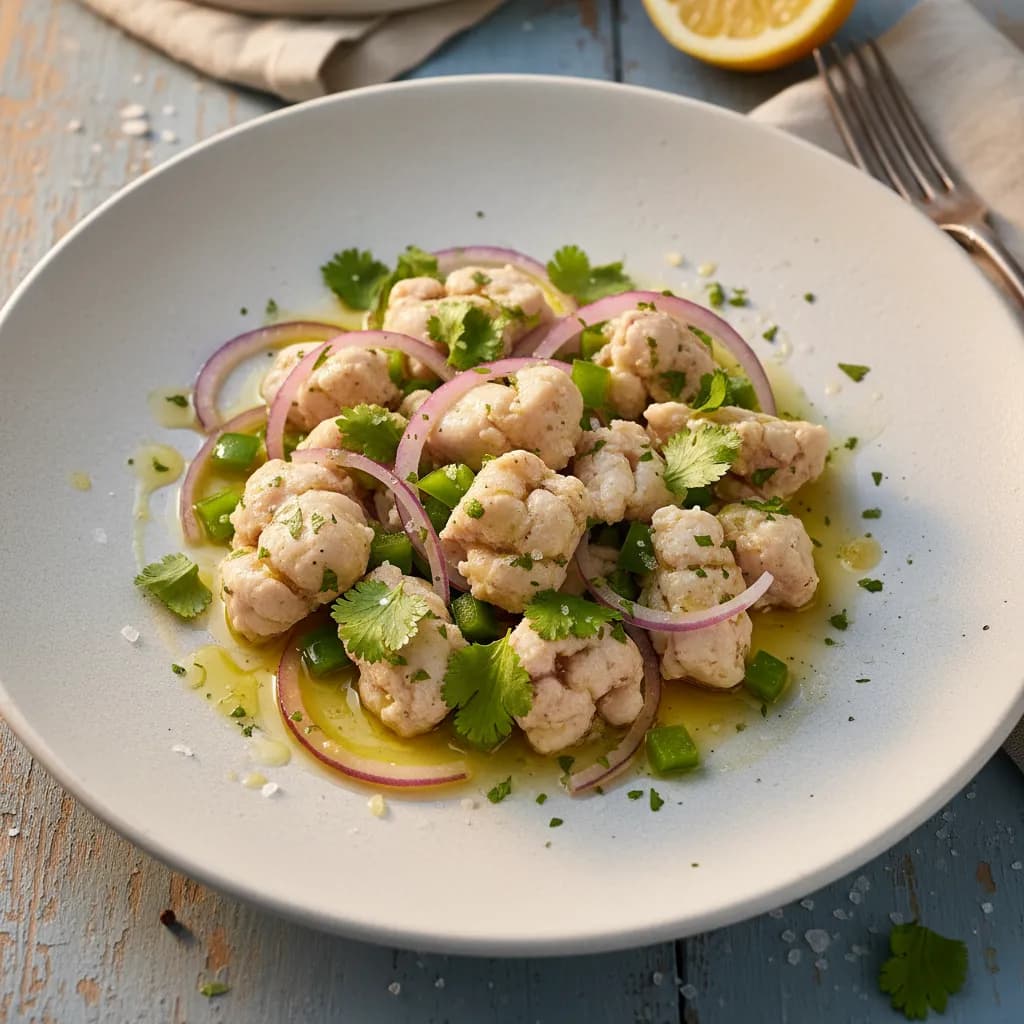 Salada de Ovas Cozidas