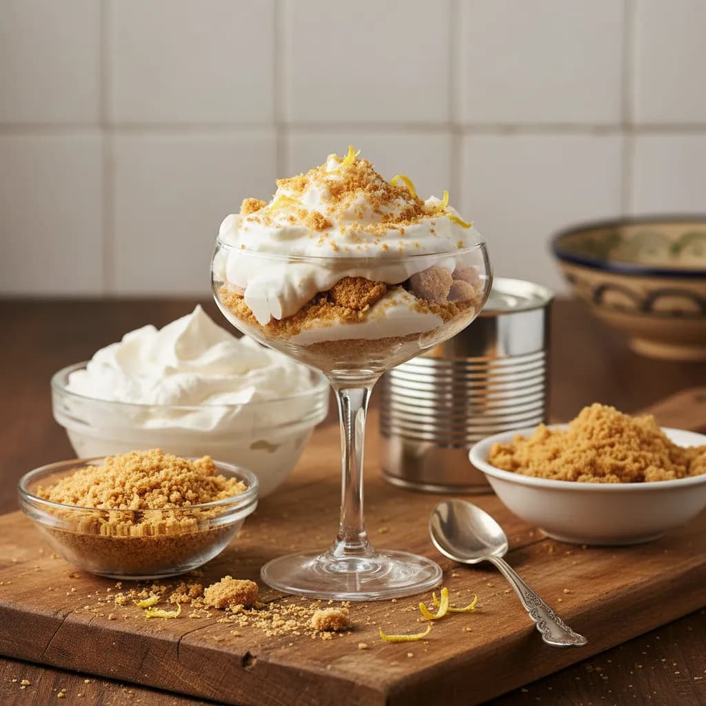 Serradura de Natas com Côco Ralado