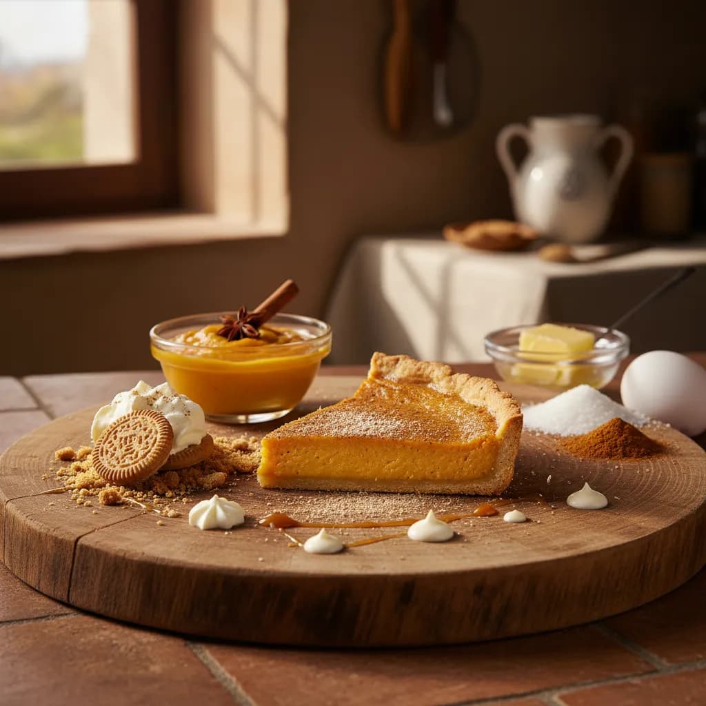 Torta de Abóbora e Canela