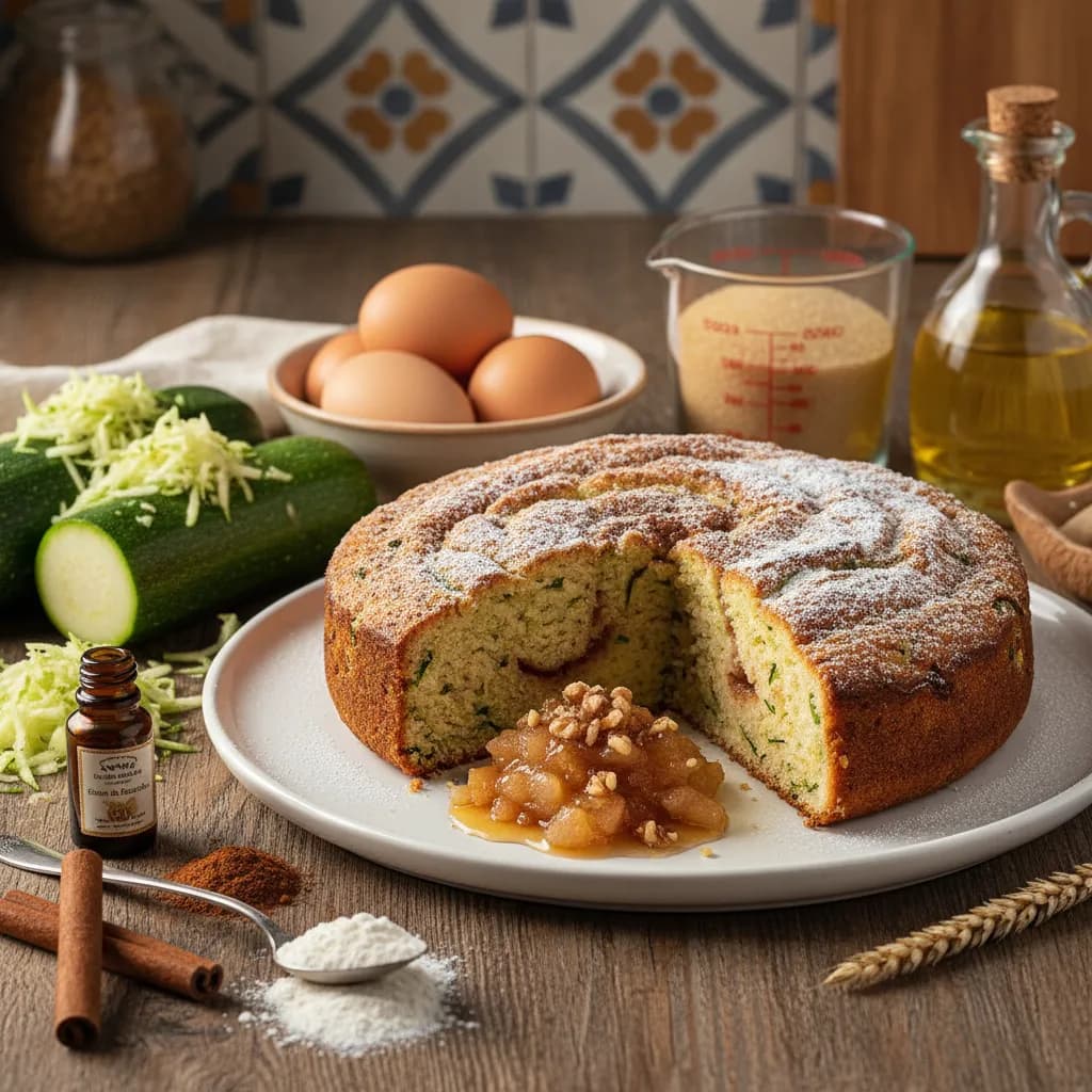 Bolo de Courgette Fofinho