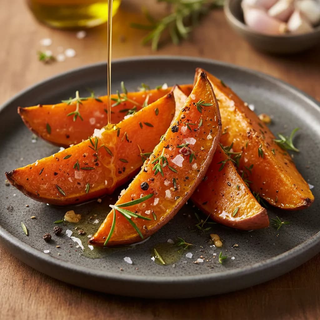 Batata Doce Assada No Forno