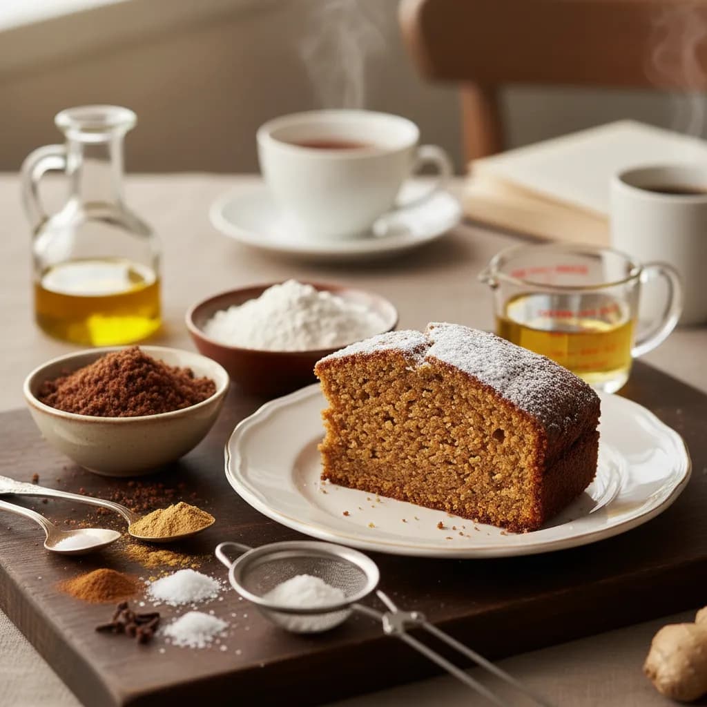 Bolo de Gengibre Tradicional