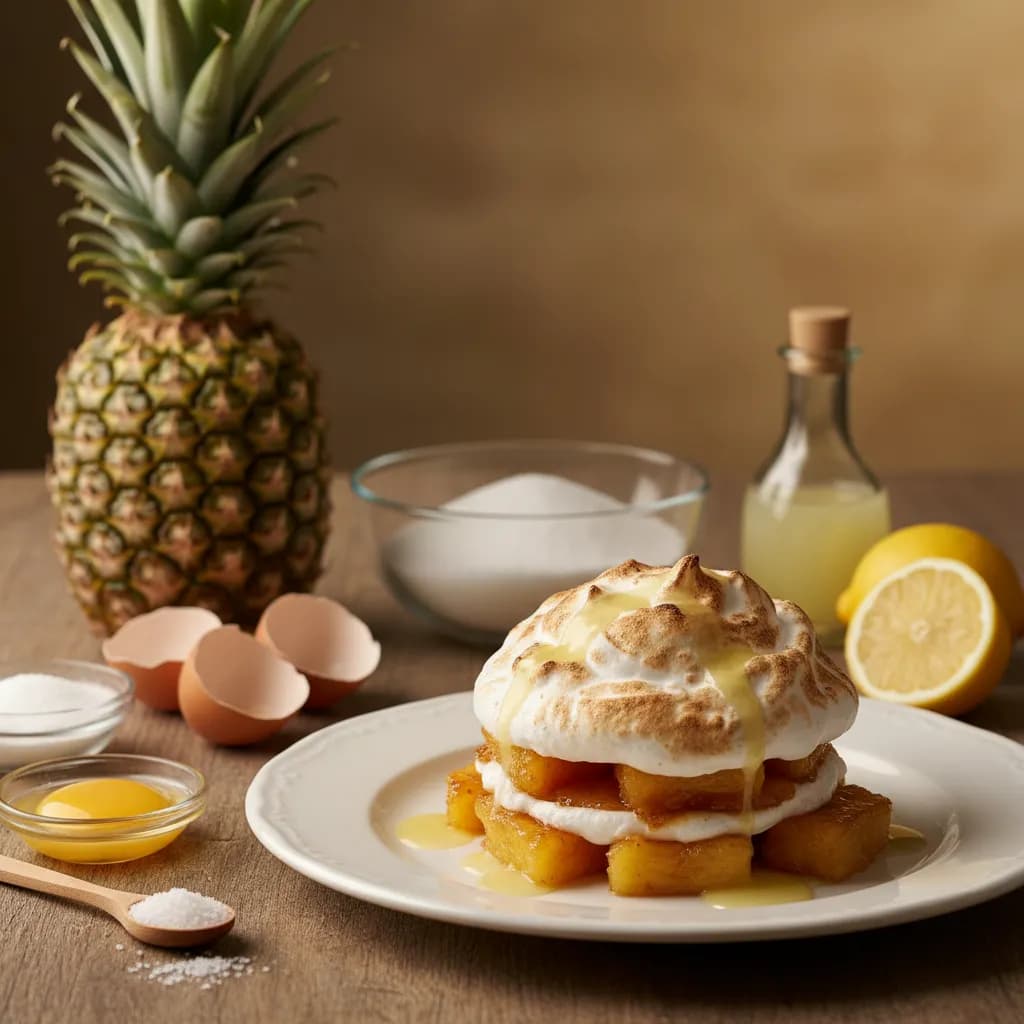 Doce de Ananás Merengado
