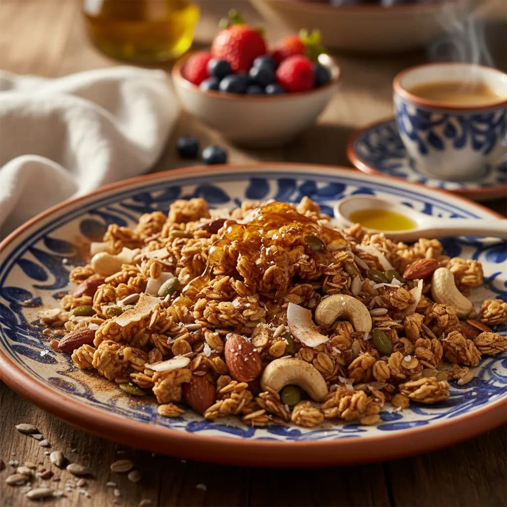 Granola Caseira à Portuguesa