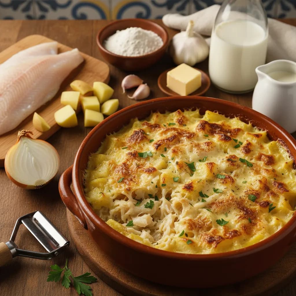 Bacalhau com Natas à Minha Maneira