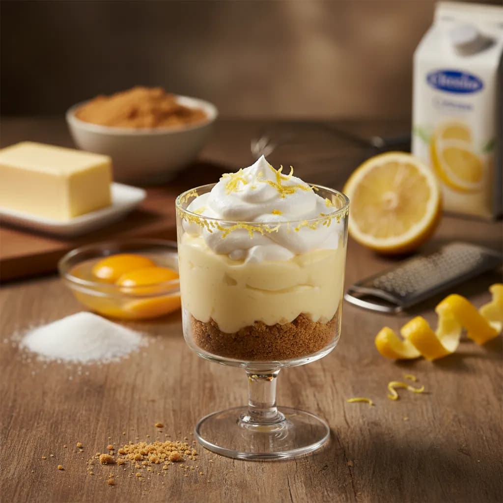 Tarte de Limão em Copo