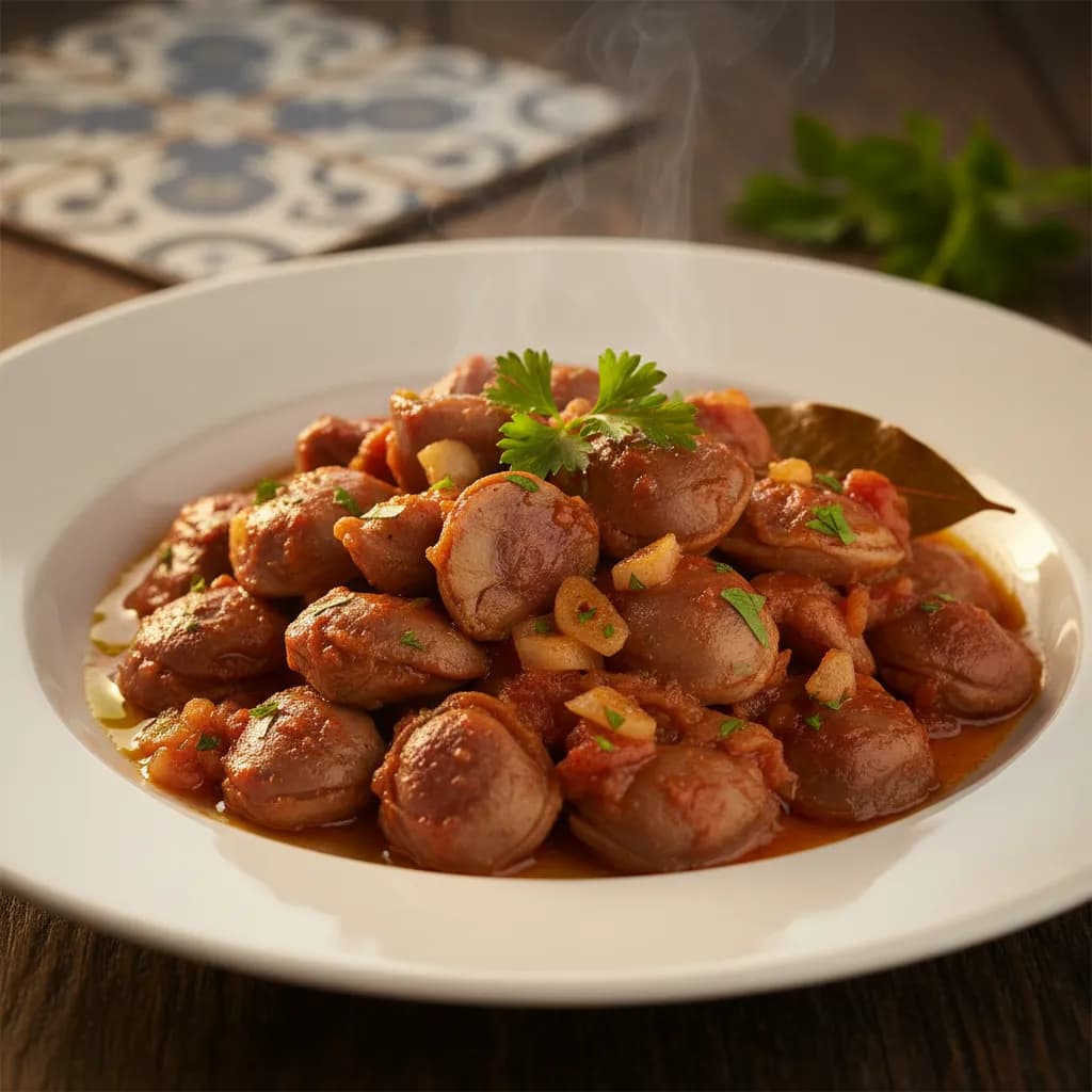 Moelinhas Estufadas à Portuguesa