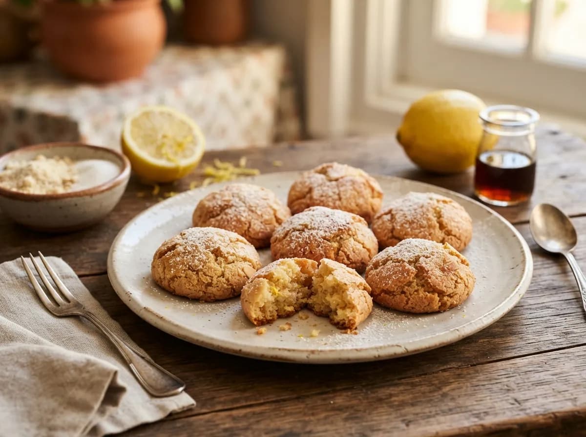 Bolinhos de Amendoa