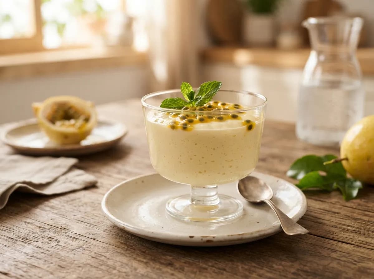 Mousse de Maracujá Light