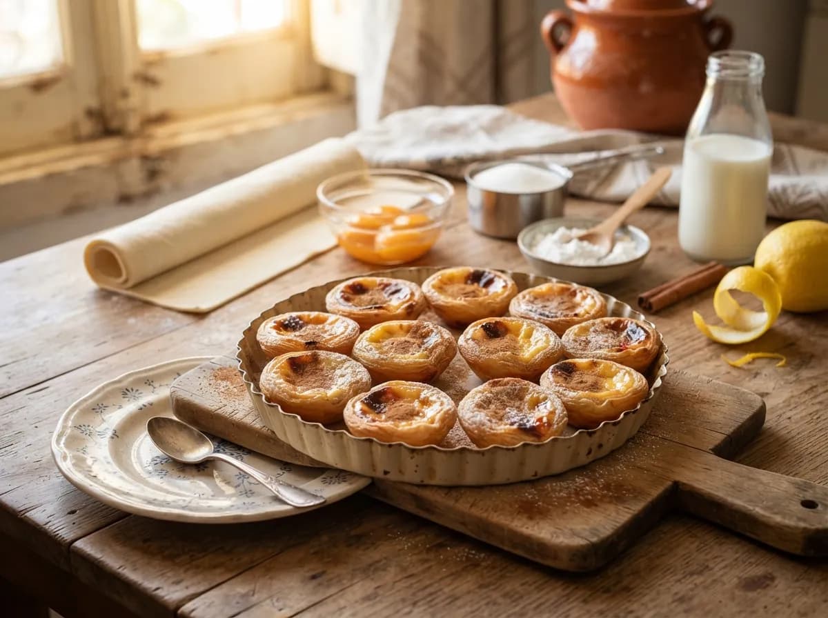 Mini Pastéis de Nata Bimby