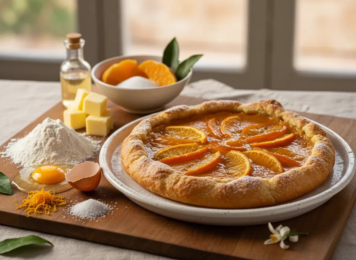 Tarte de Laranja Clássica