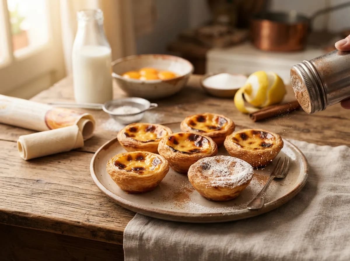 Pastéis de Nata Simples de Fazer