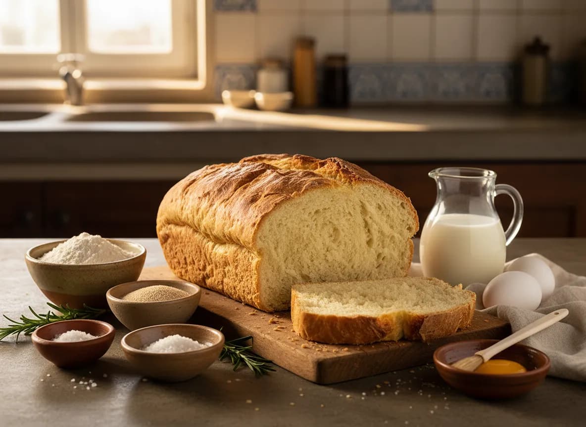 Pão de Pirex (Pão de Leite Caseiro)