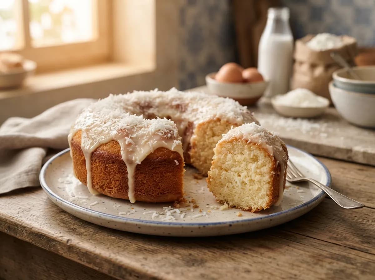 Bolo de Coco Fofinho