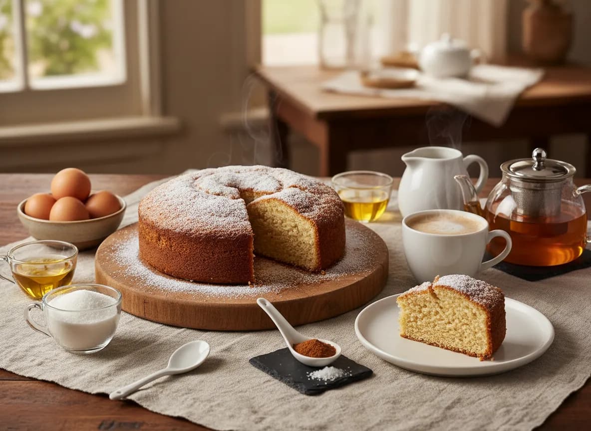 Bolo de Canela Fofinho
