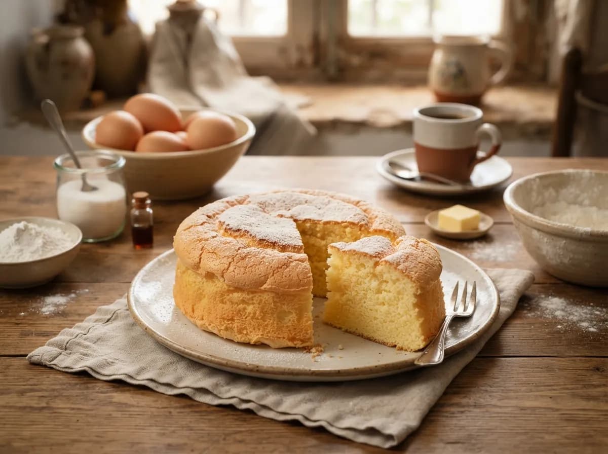 Pão de Ló Fofinho e Feito Num Instante