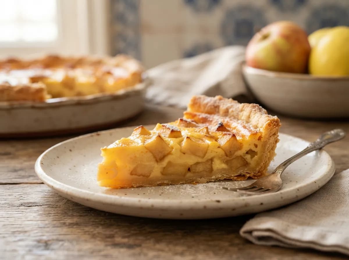 Tarte de Maçã Cremosa 2