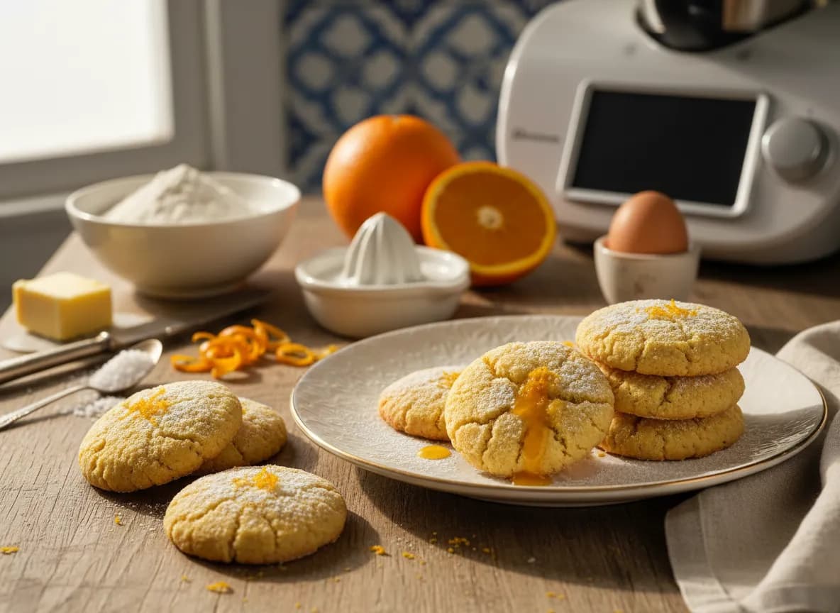 Bolachas de Laranja Bimby