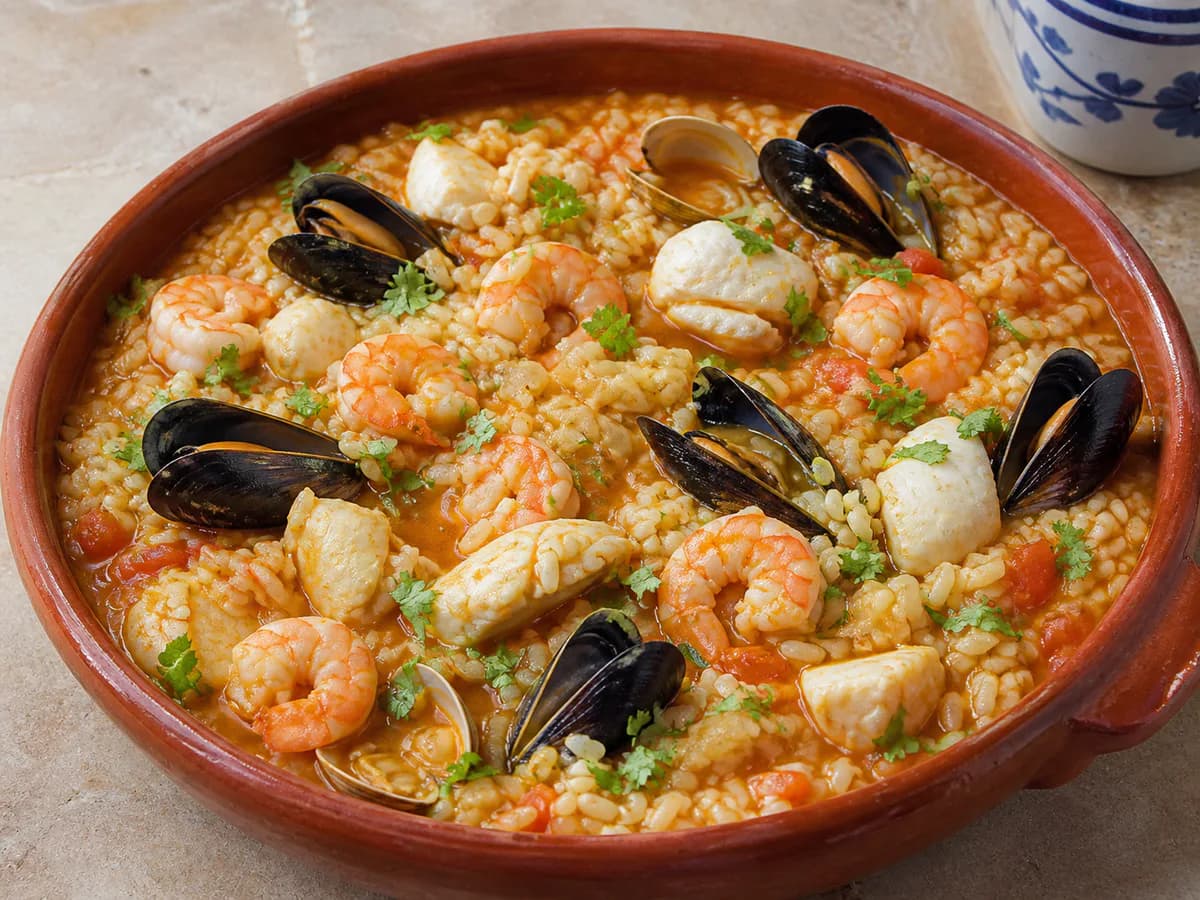Arroz de Pescada e Marisco