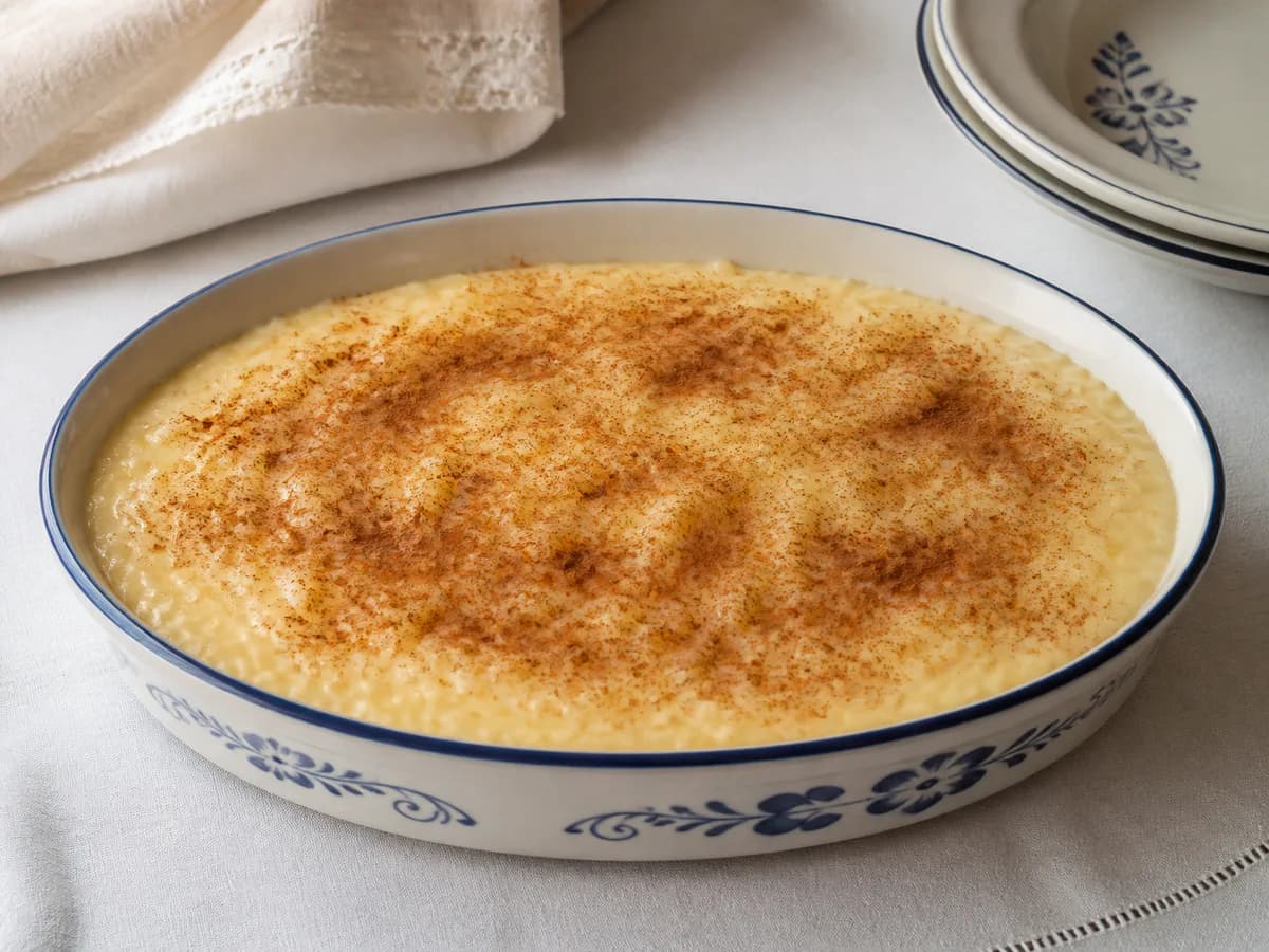 Arroz Doce Cremoso à Portuguesa na Bimby