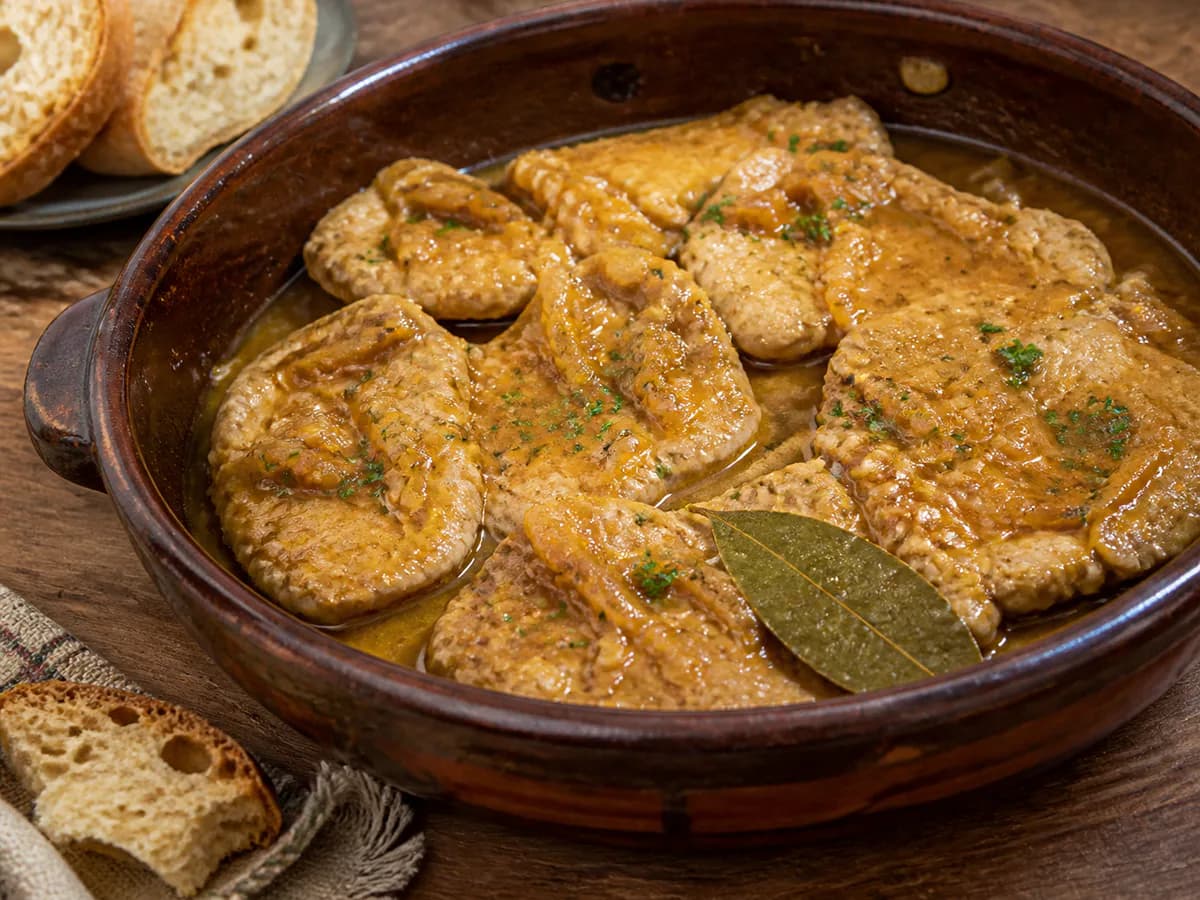 Bifanas na Caçarola