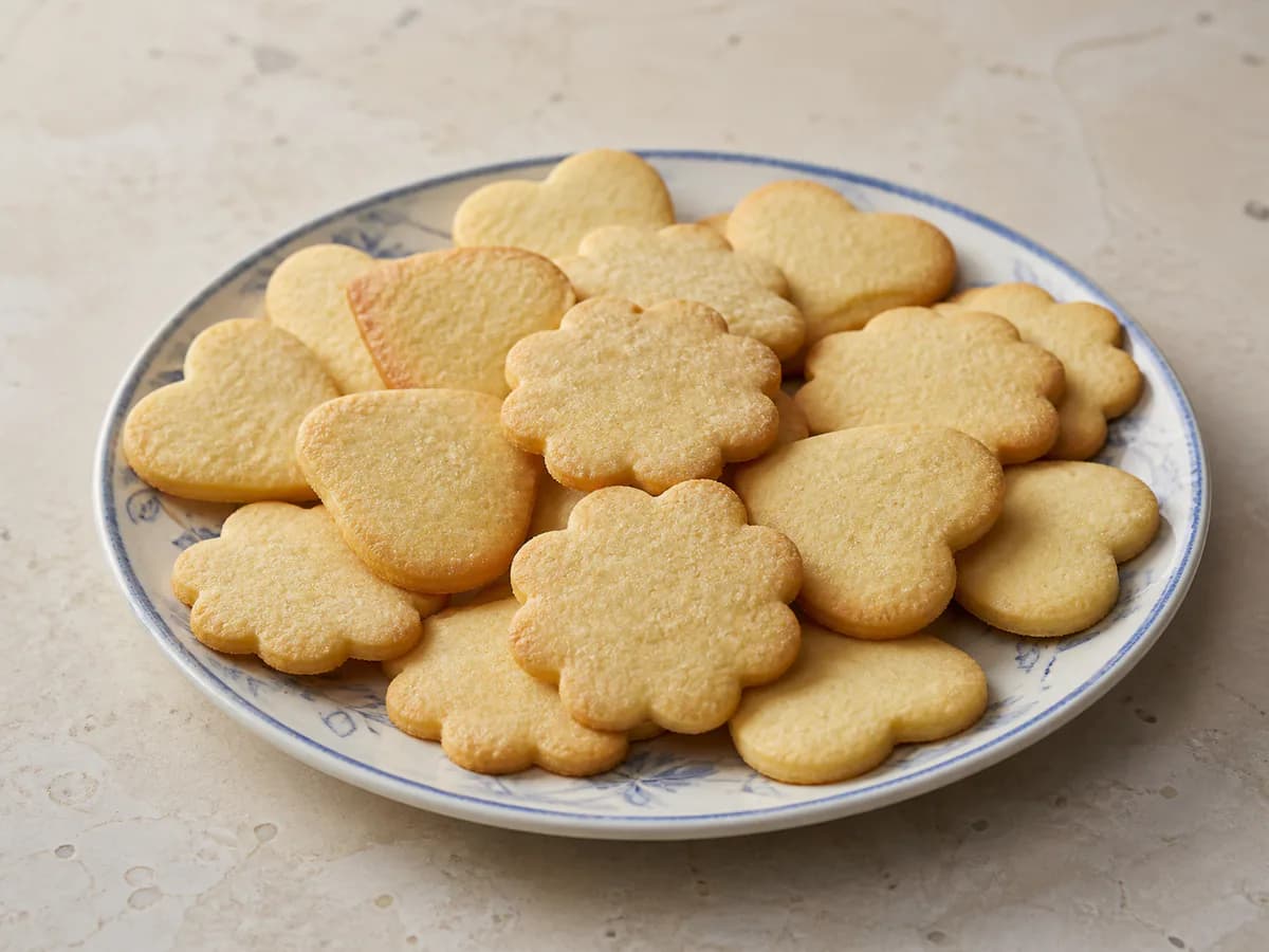 Biscoitos de Limão Crocantes