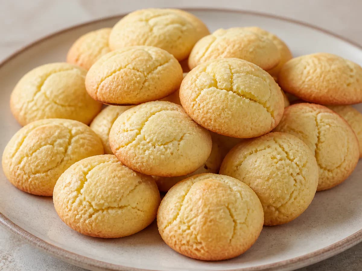 Biscoitos de Nata Fofinhos