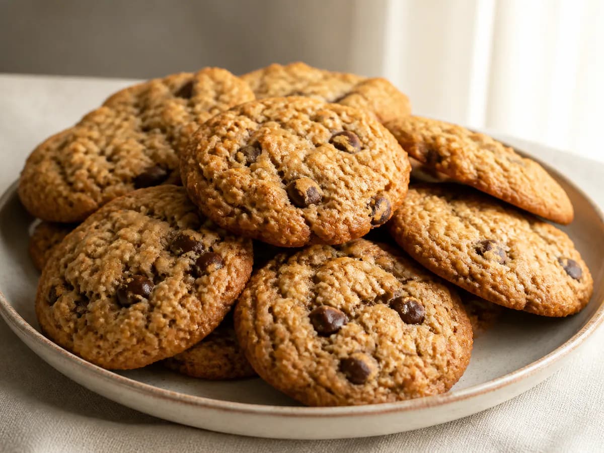 Bolachas de Aveia e Chocolate