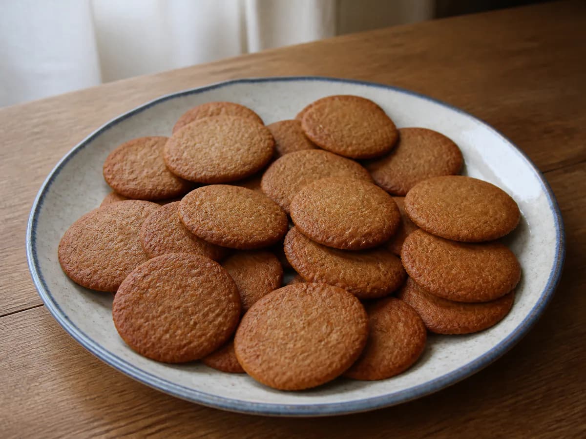 Bolachas de Gengibre e Canela