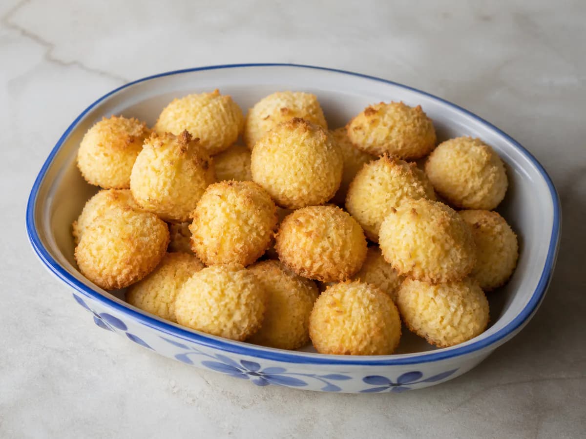 Bolinhos de Coco Fofinhos