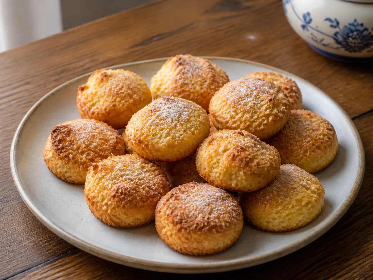 Bolinhos de Coco na Yammi