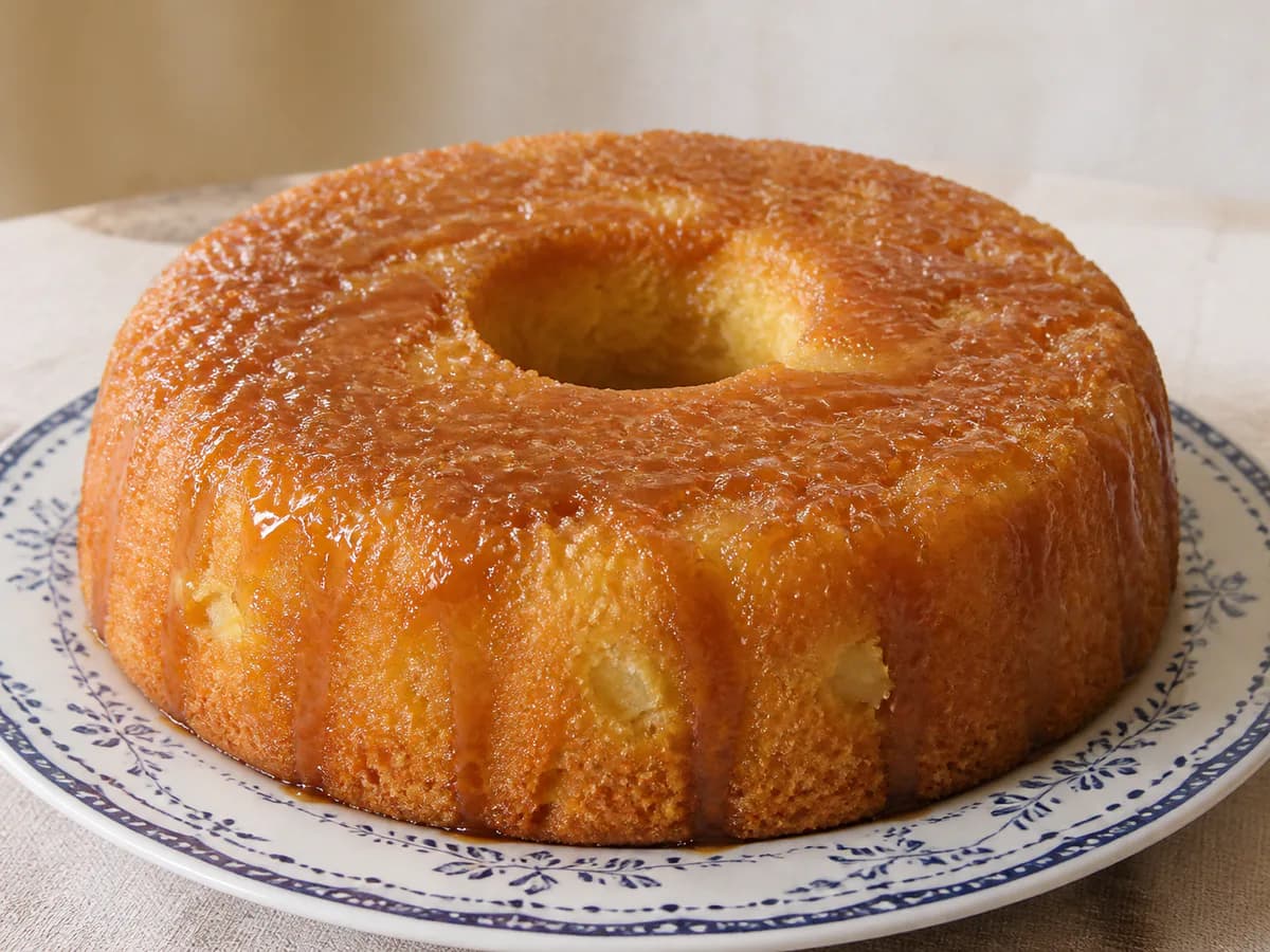 Bolo de Ananás Molhadinho
