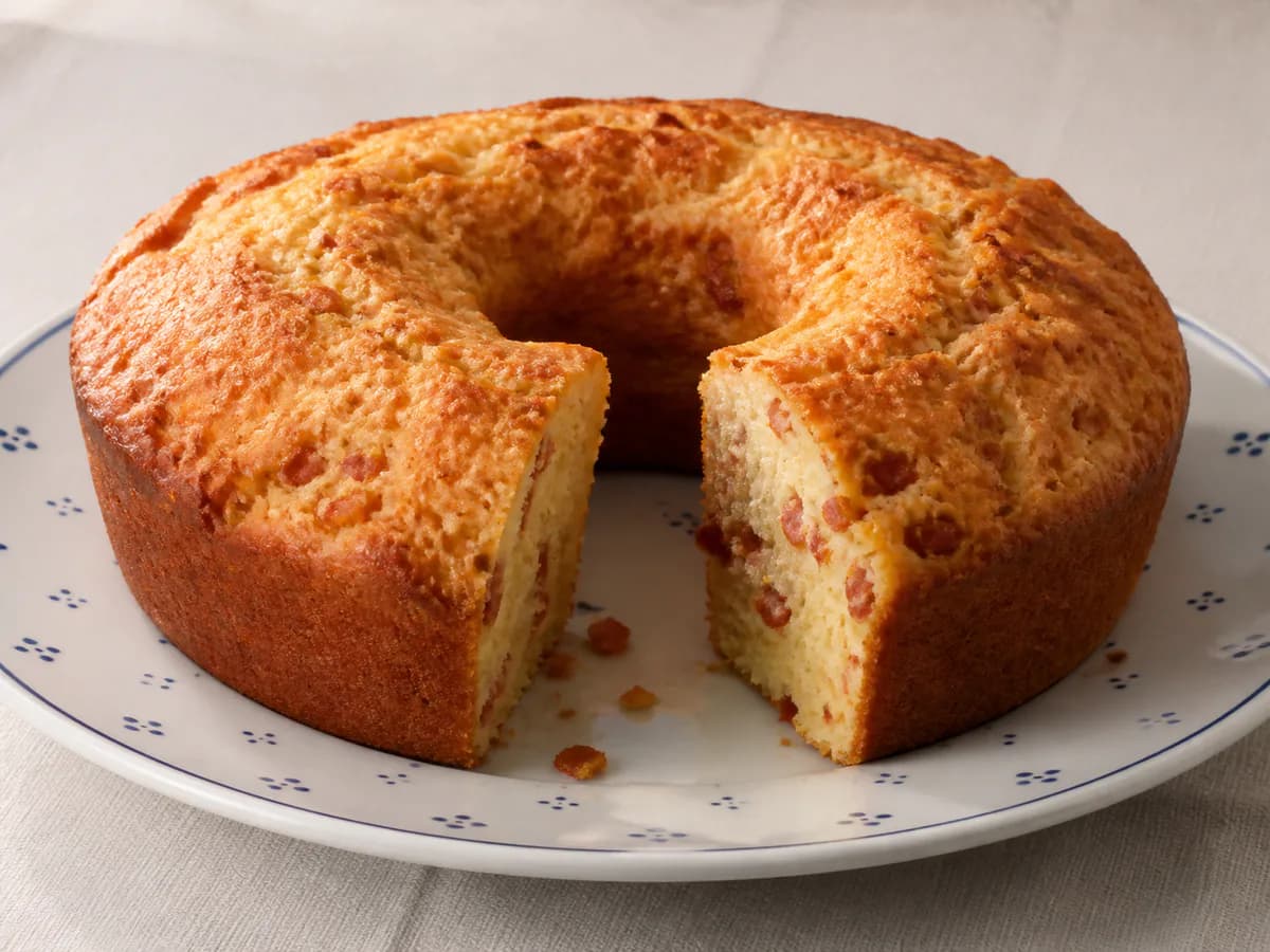Bolo de Bacon Salgado