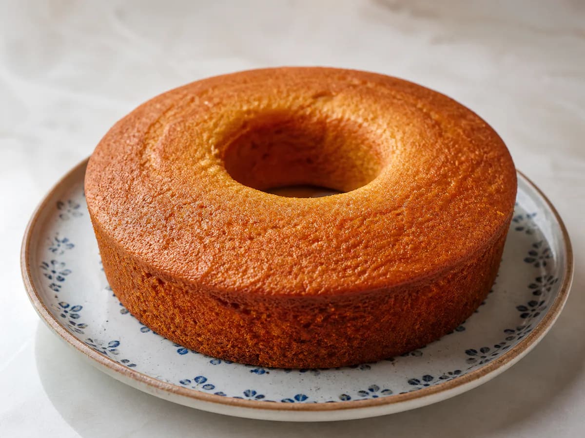 Bolo de Cenoura e Leite Cremoso