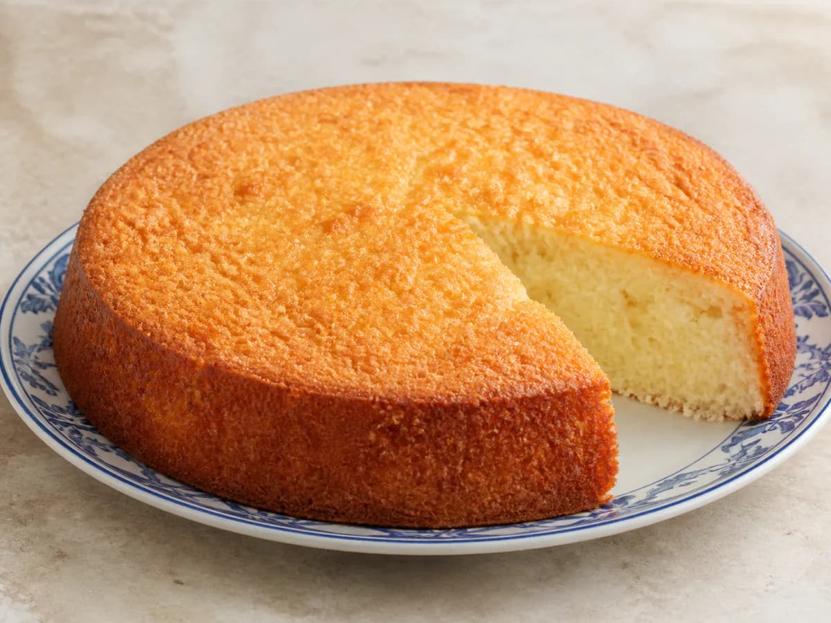 Bolo de Claras com Limão e Coco