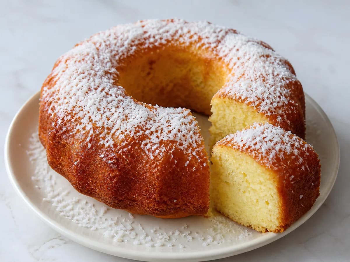 Bolo de Coco Fofinho